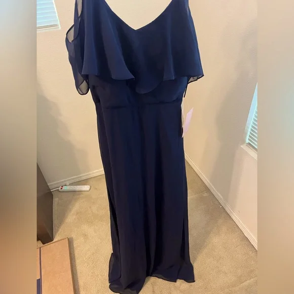 Birdy Grey | Dresses | Navy Blue Bridesmaid Dress Birdy Grey | Poshmark